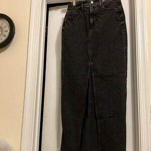Express high rise maxi skirt size 2